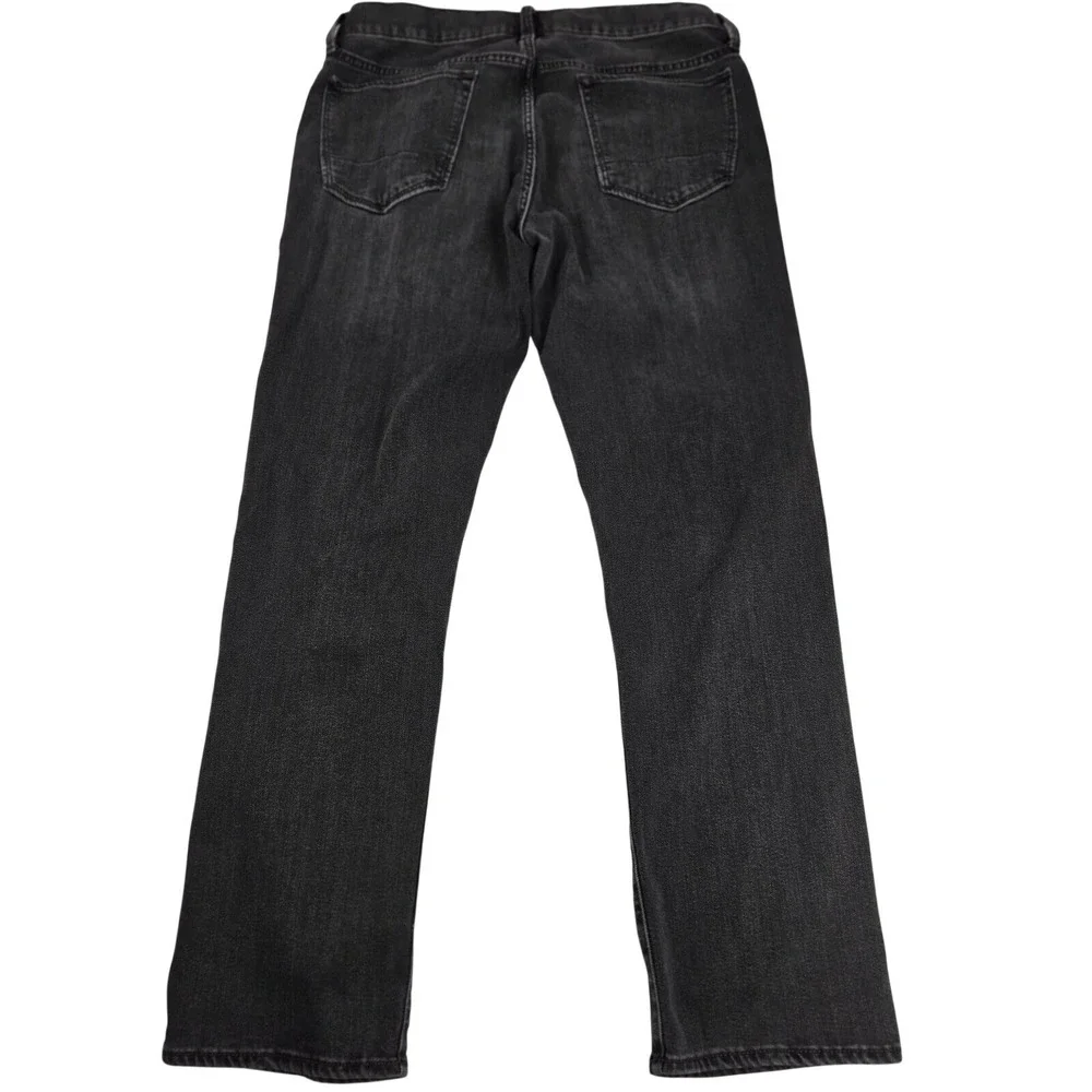 Banana Republic Travel Jeans Mens 34x32 Actual‎ 30 Inseam Slim Fit Black Stretch